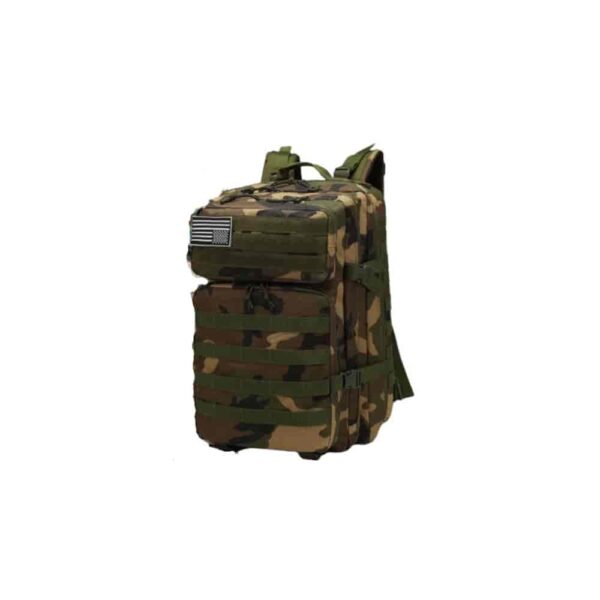 BOLSO TACTICO 45L / MILITAR CAMUFLAJEADO