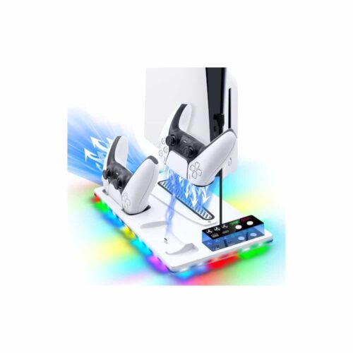 ESTACION DE REFRIGERACION PARA CONSOLA PS5 (RGB)