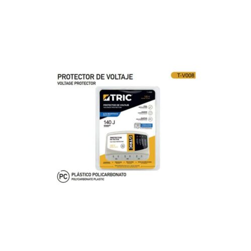 PROTECTOR DE VOLTAJE TRIC 3 TOMAS 120V