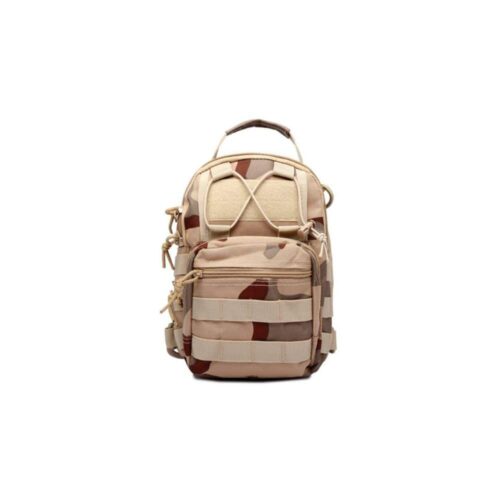 BOLSO TACTICO CRUZADO 7L – CAMUFLAJE CLARO