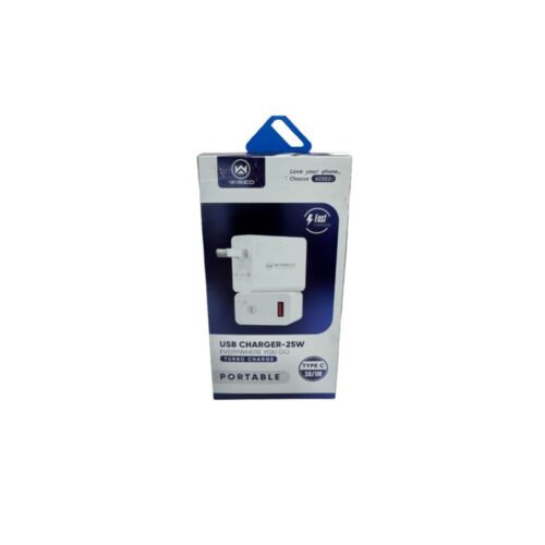 CARGADOR COMPLETO WIRED 25W TIPO C