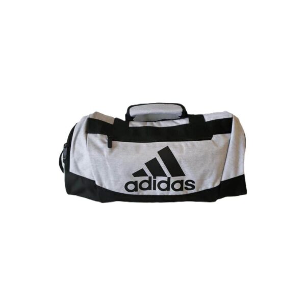 BOLSO DEPORTIVO DEFENSE 2 SMALL DUFFEL - BLANCO/NEGRO
