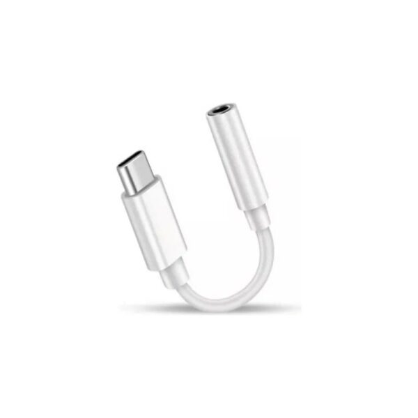 ADAPTADOR DE AUDIO TIPO C A AUXILIAR JACK