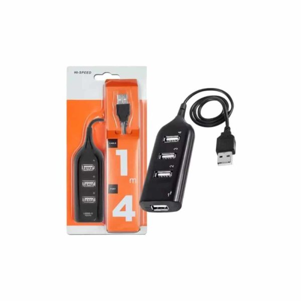 HUB USB 4 PUERTOS ADAPTADOR HUB 4 PUERTOS USB