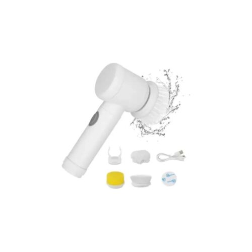 CEPILLO LIMPIEZA ELECTRICO RECARGABLE USB 5 EN 1 (MAGIC BRUSH)