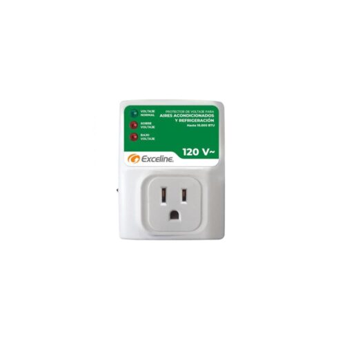 EXCELINE PROTECTOR DE VOLTAJE PARA AIRES ACONDICIONADOS Y REFRIGERADORES GSM-RE120A