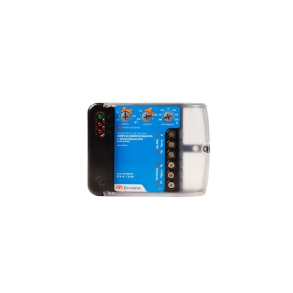 EXCELINE PROTECTOR DE VOLTAJE PARA AIRES ACONDICIONADOS Y REFRIGERACION ALTA CARGA - GSM220VRB