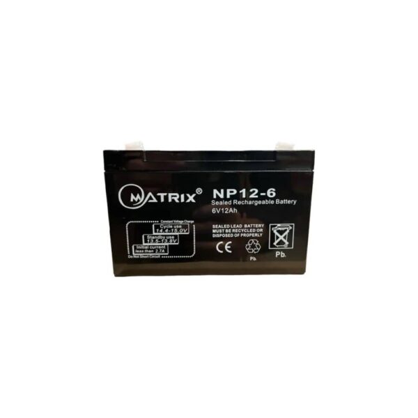 BATERIA 6V 12A