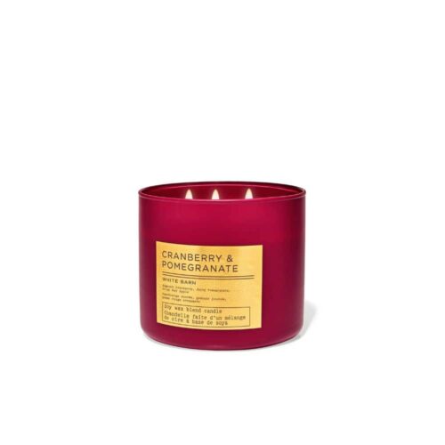 VELAS BATH AND BODY WORKS 3 MECHAS – ARANDANOS Y GRANADA