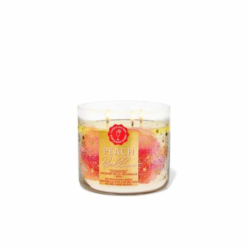 VELAS BATH AND BODY WORKS 3 MECHAS – BELLINI DE MELOCOTON