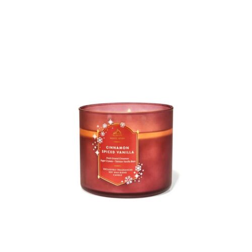 VELAS BATH AND BODY WORKS 3 MECHAS – VAINILLA CON ESPECIAS CANELA