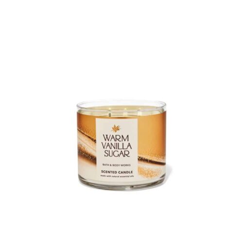 VELAS BATH AND BODY WORKS 3 MECHAS – WARM VANILLA SUGAR