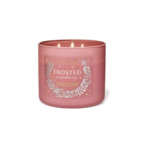VELAS BATH AND BODY WORKS 3 MECHAS – ARANDANO ESCARCHADO