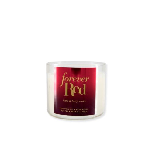 VELAS BATH AND BODY WORKS 3 MECHAS - FOREVER RED