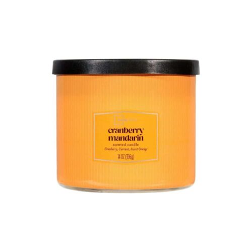 VELAS MAINSTAYS 3 MECHAS - MANDARINA Y ARANDANOS