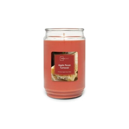 VELAS MAINSTAYS 1 MECHA - PASTEL DE MANZANA Y NUECES PECANES