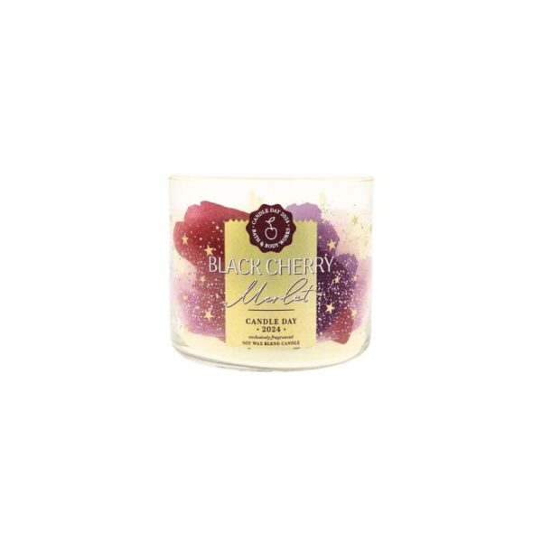 VELAS BATH AND BODY WORKS 3 MECHAS – MERLOT DE CEREZA NEGRA
