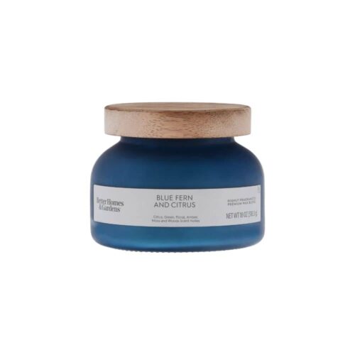 VELAS BETTER HOMES & GARDENS 18OZ - HELECHO AZUL Y CITRICOS
