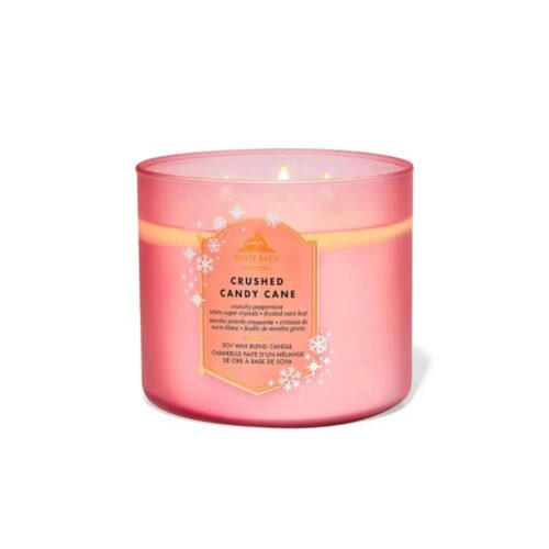 VELAS BATH AND BODY WORKS 3 MECHAS – BASTON DE CARAMELO TRITURADO