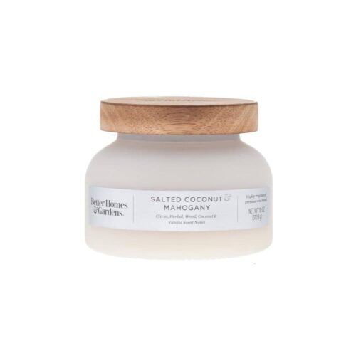 VELAS BETTER HOMES & GARDENS 18OZ - CAOBA Y COCO SALADO
