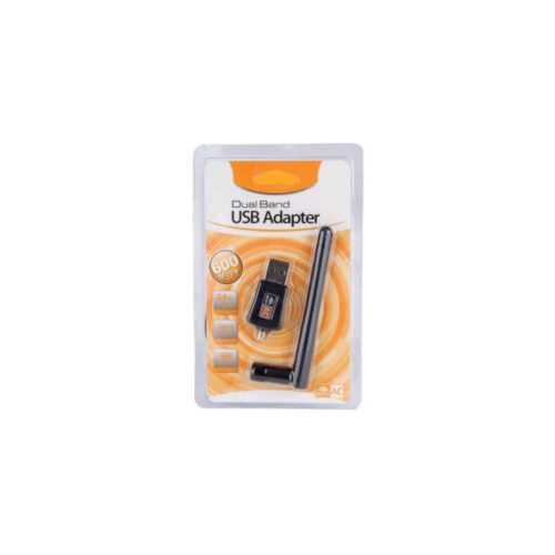 ADAPTADOR WIFI USB CON ANTENA - 600MBPS