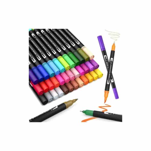 SET DE MARCADORES DUAL 48PCS