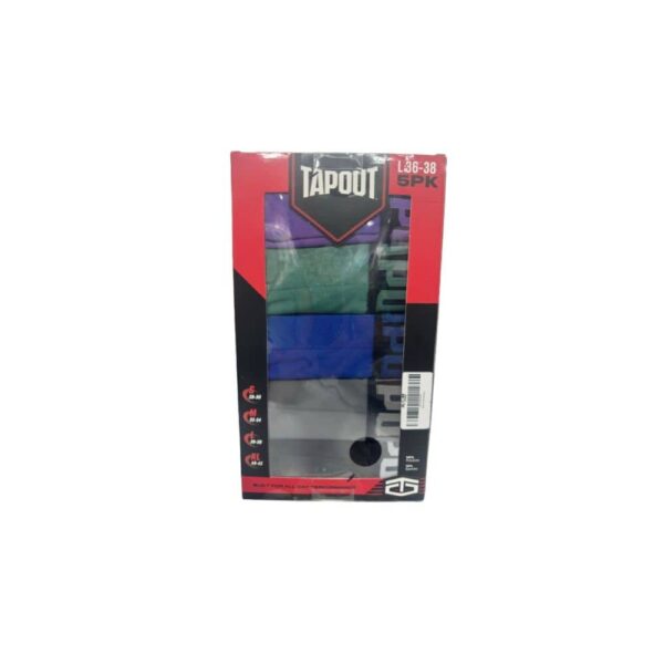 TAPOUT BOXERS PACK 5 - L 36-38