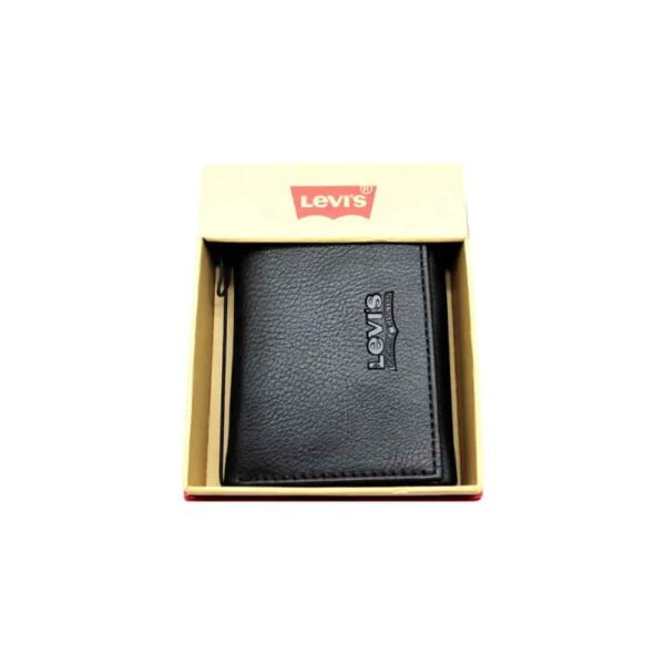 BILLETERA LEVIS TRIFOLD - NEGRO